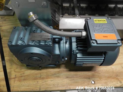Used Ryson Models 1200-300-A1-4 & 1200-300-D1-3 Spiral Conveyor System. Has SEW Eurodrive variable frequency drive. Has Allen Bradley MicroLogix 1200 PLC and Power Flex 4 drive controls. Last used in...