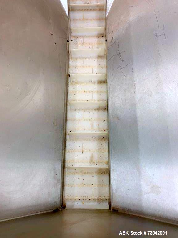Used Inclined Cleated Belt Conveyor