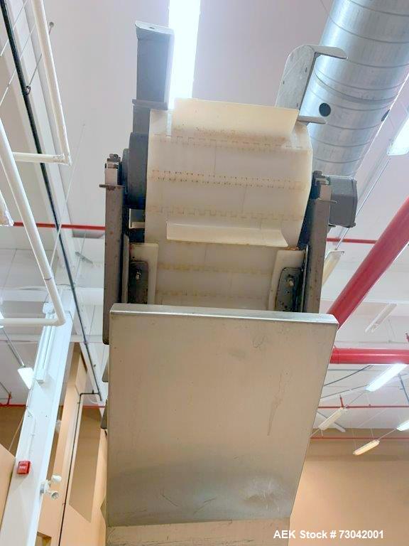Used Inclined Cleated Belt Conveyor
