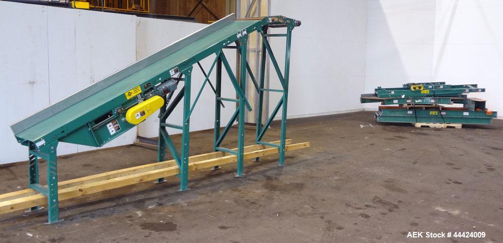 Used- Automated Conveyor Systems Inclined Belt Conveyor