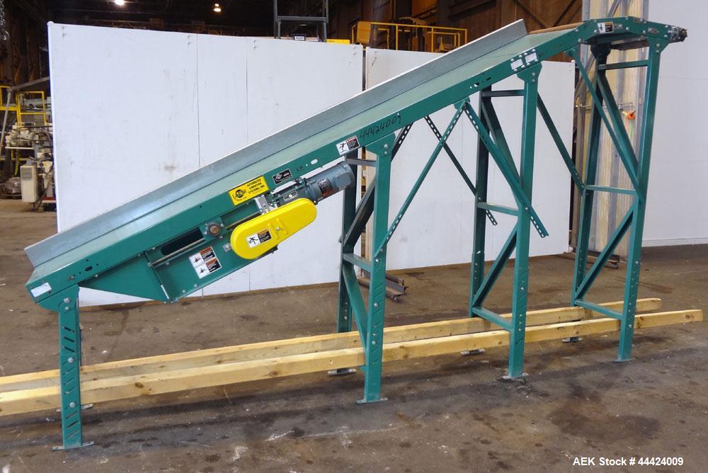 Used- Automated Conveyor Systems Inclined Belt Conveyor