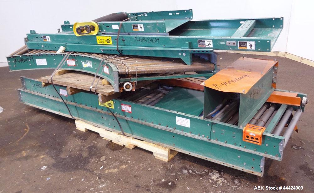 Used- Automated Conveyor Systems Inclined Belt Conveyor