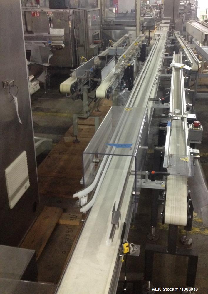 Used Dorner 3200 Series Aluminum-Frame Belt Conveyors