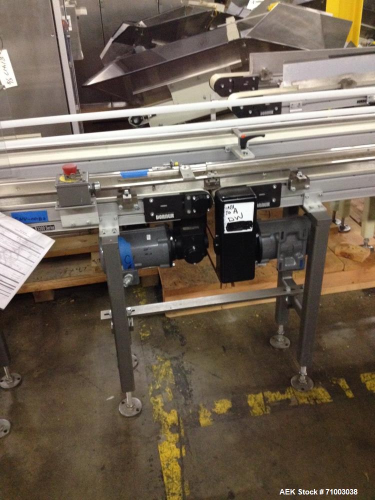 Used Dorner 3200 Series Aluminum-Frame Belt Conveyors