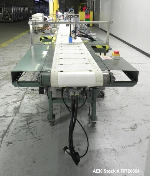 Used Hytrol 25' L "Manual Card & Wallet" Workstation Conveyor