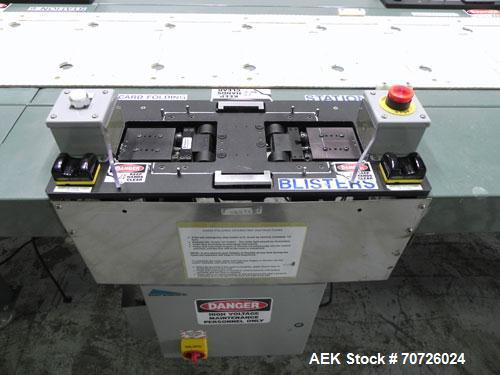 Used Hytrol 25' L "Manual Card & Wallet" Workstation Conveyor