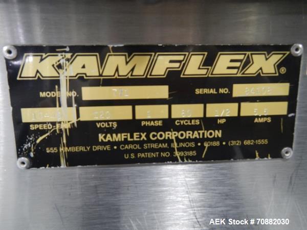 Used Kamflex Belt Conveyor, Model 771