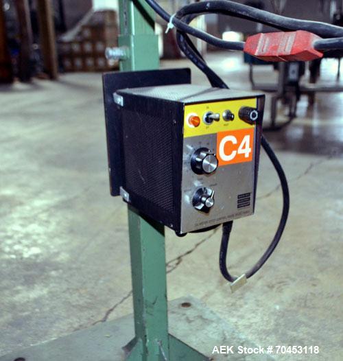 Used IT Equipment Belt Conveyor. Approximate 9" wide x 67" long belt. Has motor, and controller. Mounted on a carbon steel frame. SELLING PRICE, AS IS, WHERE IS, SANFORD, NC.
