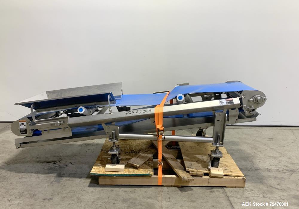 Smalley Manufacturing Portable Inclined Belt Conveyor