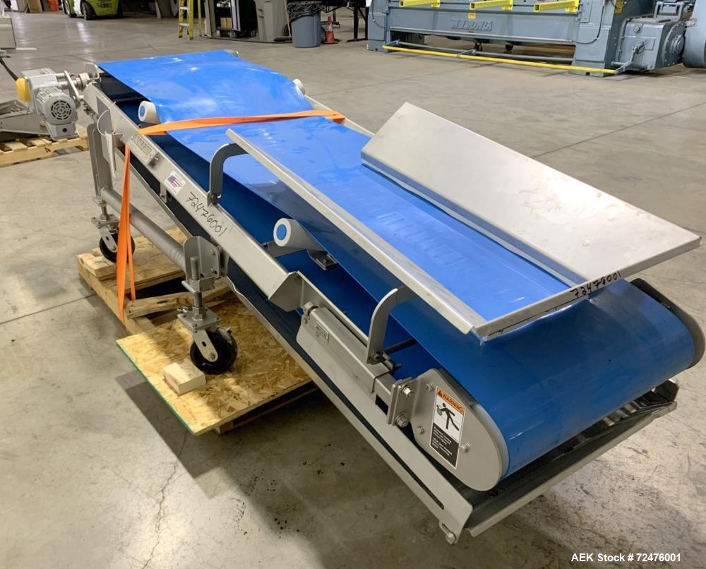 Smalley Manufacturing Portable Inclined Belt Conveyor