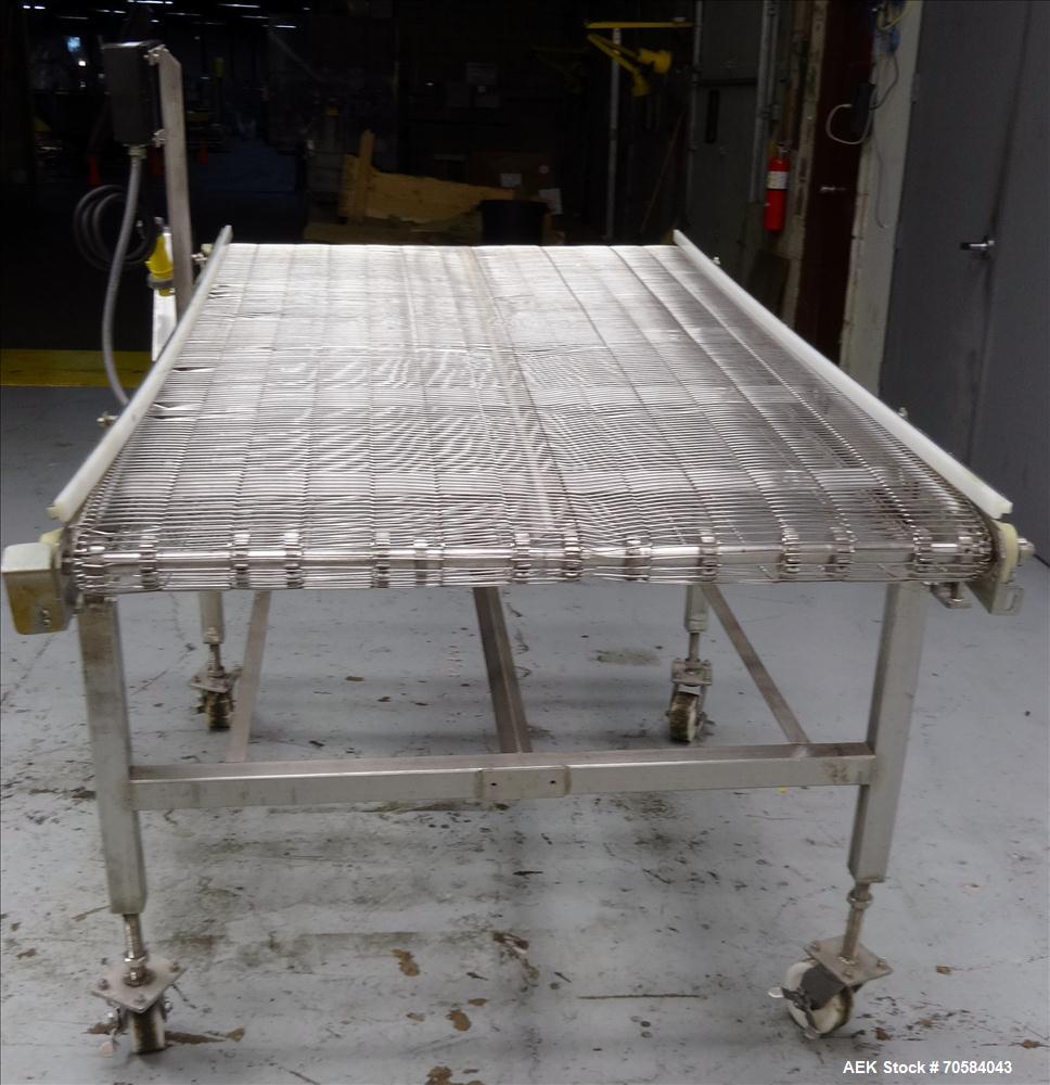 Used Zebra Thermal Incline Wire Conveyor