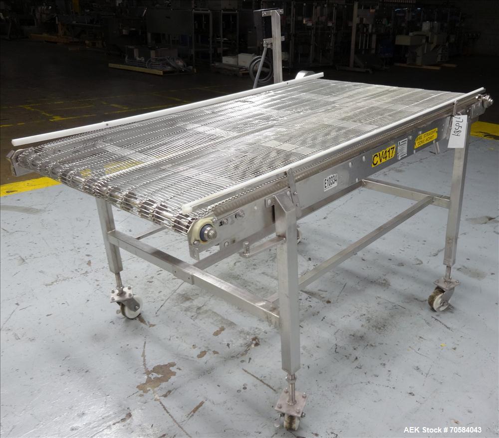 Used Zebra Thermal Incline Wire Conveyor