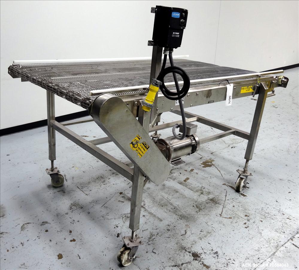 Used Zebra Thermal Incline Wire Conveyor