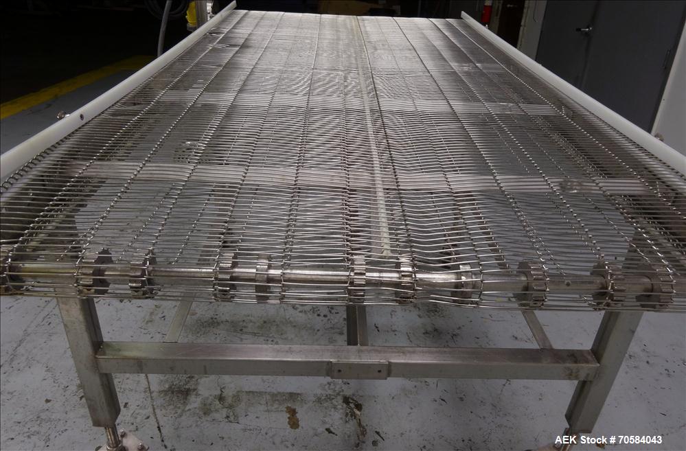 Used Zebra Thermal Incline Wire Conveyor