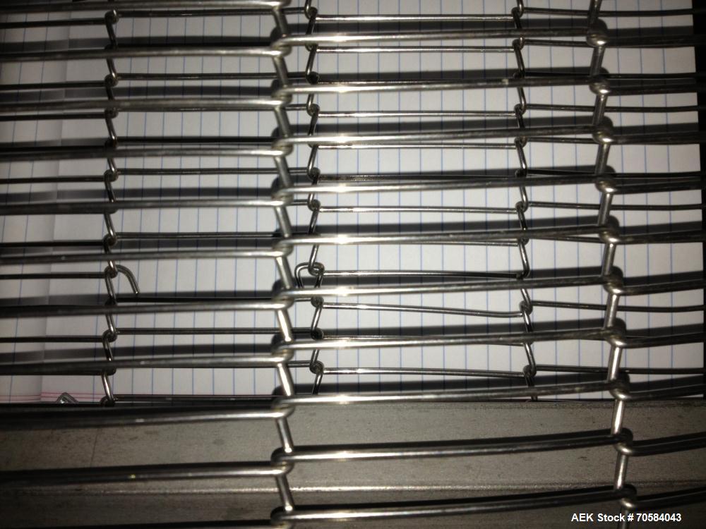 Used Zebra Thermal Incline Wire Conveyor