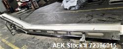 Used-10 Inch Wide X 201 Inches Long Incline Intralox Belt Conveyor