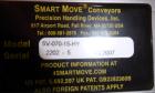 Used Misc. Lot of SmartMove Case Conveyor, Inclined Conveyor