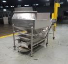 Used Inclined Conveyor With Hopper