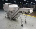 Used Inclined Conveyor With Hopper
