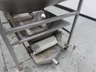 Used Inclined Conveyor With Hopper