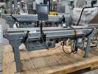 Used Belt Conveyor with Foxjet Thermal Inkjet Printer / Case Coder. Belt approximately 78