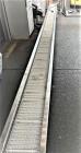 Used-10 Inch Wide X 281 Inches Long Incline Stainless Steel Belt Conveyor