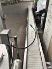 Used-10 Inch Wide X 281 Inches Long Incline Stainless Steel Belt Conveyor