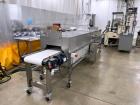 Used Stainless Steel Cooling Chamber Conveyor – 12' Enclosed Cooling Tunnel with PVC Belt & ABB VFD Drive