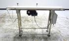 Used Garvey Dorner Model 653M Table Top Belt Conveyor. Has a VEM Motors 1370 rpm drive. Mounted on a stainless steel frame. Has a 5’ (long) x 8” (wide) belt. 3/50/230/400V.

.
