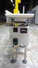 Used Garvey Dorner Model 653M Table Top Belt Conveyor. Has a VEM Motors 1370 rpm drive. Mounted on a stainless steel frame. Has a 5’ (long) x 8” (wide) belt. 3/50/230/400V.

.
