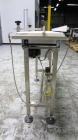 Used Garvey Dorner Model 653M Table Top Belt Conveyor. Has a VEM Motors 1370 rpm drive. Mounted on a stainless steel frame. Has a 5’ (long) x 8” (wide) belt. 3/50/230/400V.

.