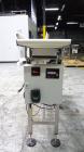Used Garvey Dorner Model 653M Table Top Belt Conveyor. Has a VEM Motors 1370 rpm drive. Mounted on a stainless steel frame. Has a 5’ (long) x 8” (wide) belt. 3/50/230/400V.

.