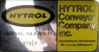 Used Hytrol Incline Belt Conveyor, Carbon Steel. Approximately 10