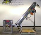 Used Hytrol Incline Belt Conveyor. Approximately 8