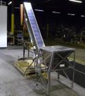 Used Hytrol Incline Belt Conveyor. Approximately 8
