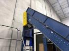 Used Inclined Belt Conveyor – 26” Wide Belt | 126” Discharge Height | 153” Overall Length | Mild Steel Frame