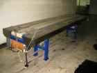 Used Island Equipment pack-off conveyor, 1' wide x 12' long, with 10