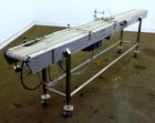 Used Johnson Nash Belt conveyor approximately 8