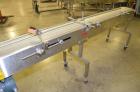 Used Johnson Nash Metal Products Belt Conveyor. Approximately 8'L x 10