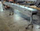 Used Table Top Chain Conveyor.Approximate 12