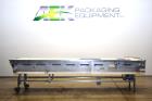 Used Packing Conveyor  table top style chain,   24