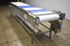 Used Packing Conveyor  table top style chain,   24