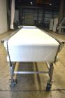 Used Packing Conveyor  table top style chain,   24