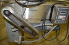 Used Johnson Nash Stainless steel belt conveyor. Approximately 10'L x 8