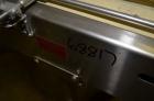 Used Johnson Nash Stainless steel belt conveyor. Approximately 10'L x 8