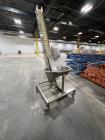 Used Palace Packing Inclined Belt Conveyor – Model TH-2.5-83, Stainless Steel