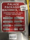 Used-Palace Packing Machines Inclined Belt Conveyor, Model TH-2.5-83. Stainless steel frame, no motor. Serial# 7506, built 2...