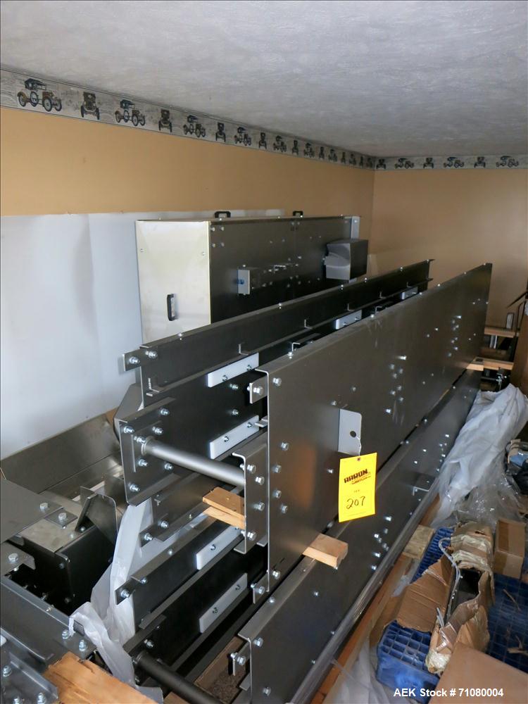 Unused - Deamco Overlapping Bucket Elevator/Lowerator, Model BEM-12P-SW-XI-"S".  Buckets 8" x 11" x 11" deep.  Chain driven.  3/4 Hp, 3/60/230/460 volt, 1720 rpm motor.  Incomplete machinery  Built i...