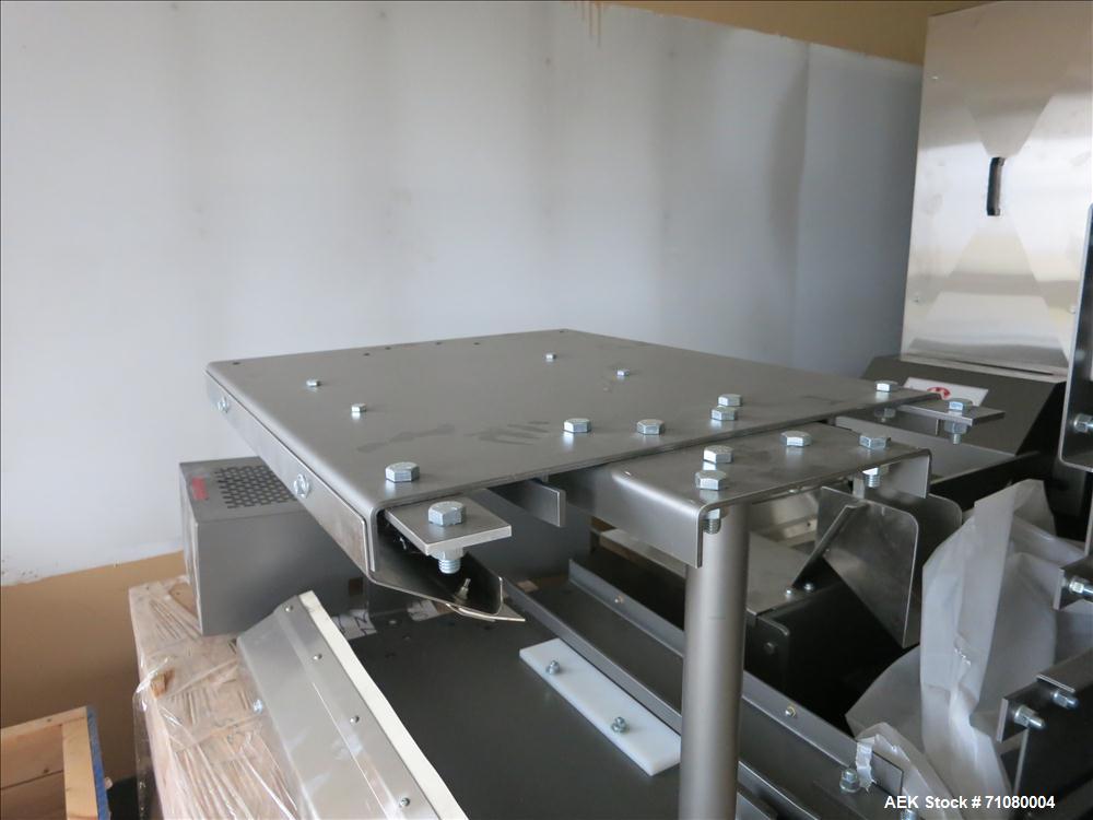 Unused - Deamco Overlapping Bucket Elevator/Lowerator, Model BEM-12P-SW-XI-"S".  Buckets 8" x 11" x 11" deep.  Chain driven.  3/4 Hp, 3/60/230/460 volt, 1720 rpm motor.  Incomplete machinery  Built i...
