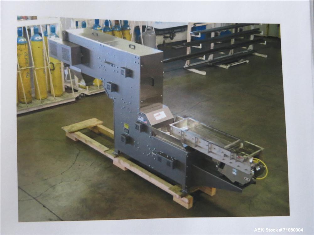 Unused - Deamco Overlapping Bucket Elevator/Lowerator, Model BEM-12P-SW-XI-"S".  Buckets 8" x 11" x 11" deep.  Chain driven.  3/4 Hp, 3/60/230/460 volt, 1720 rpm motor.  Incomplete machinery  Built i...